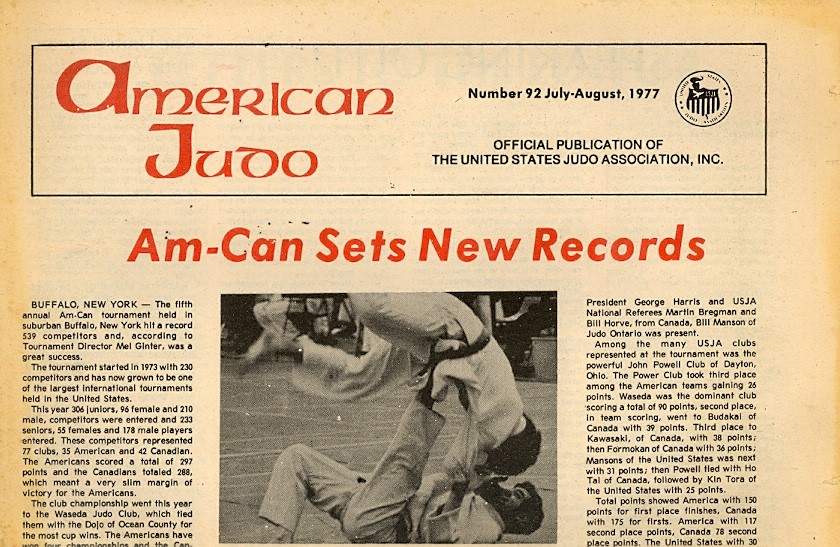 07/77 American Judo Newspaper